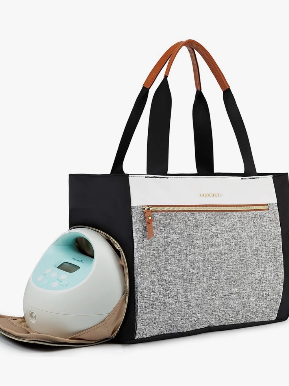 Mommore Diaper Bag / Pump Tote Bag